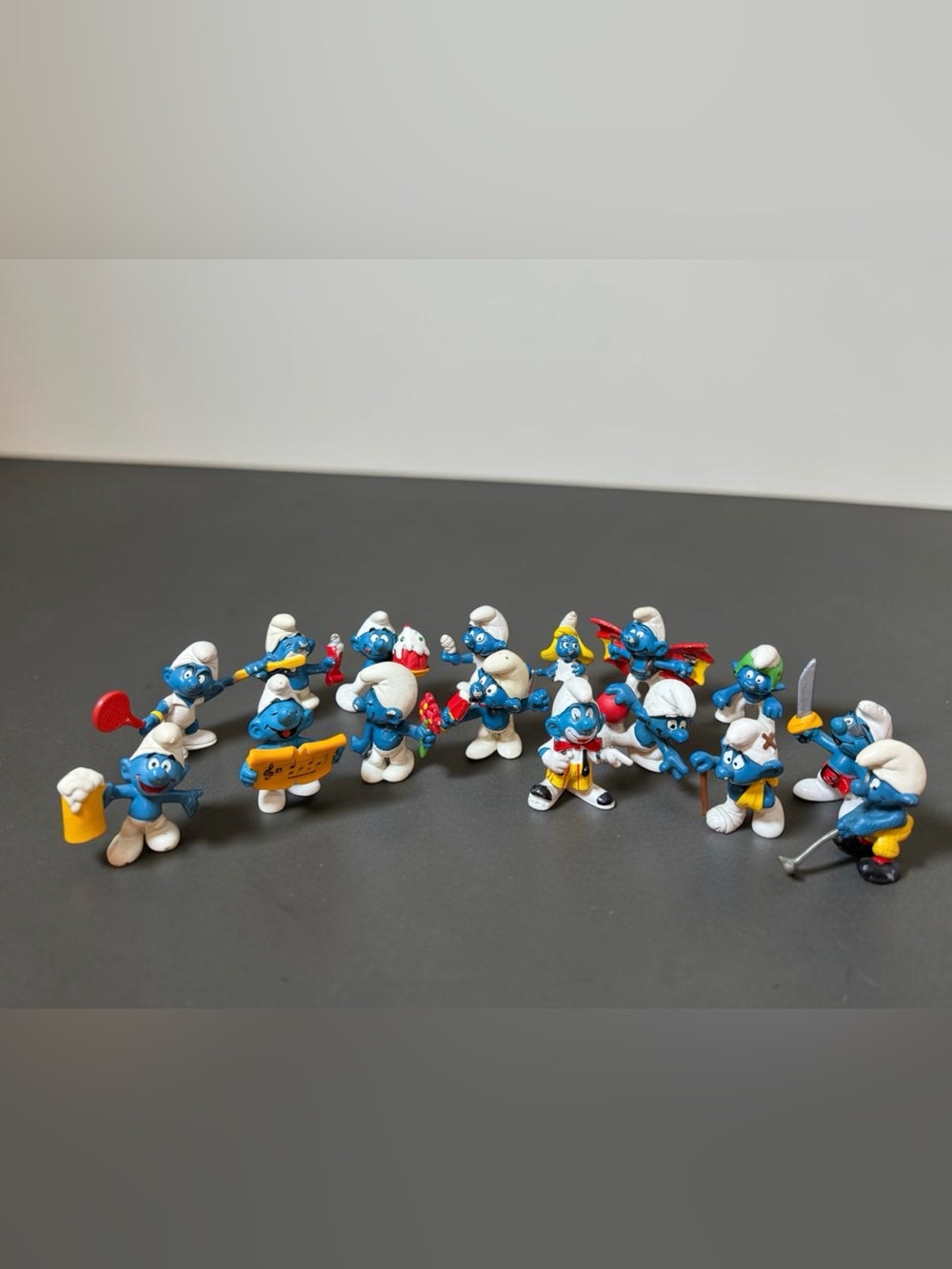 16 Vintage Smurfs 1970’s